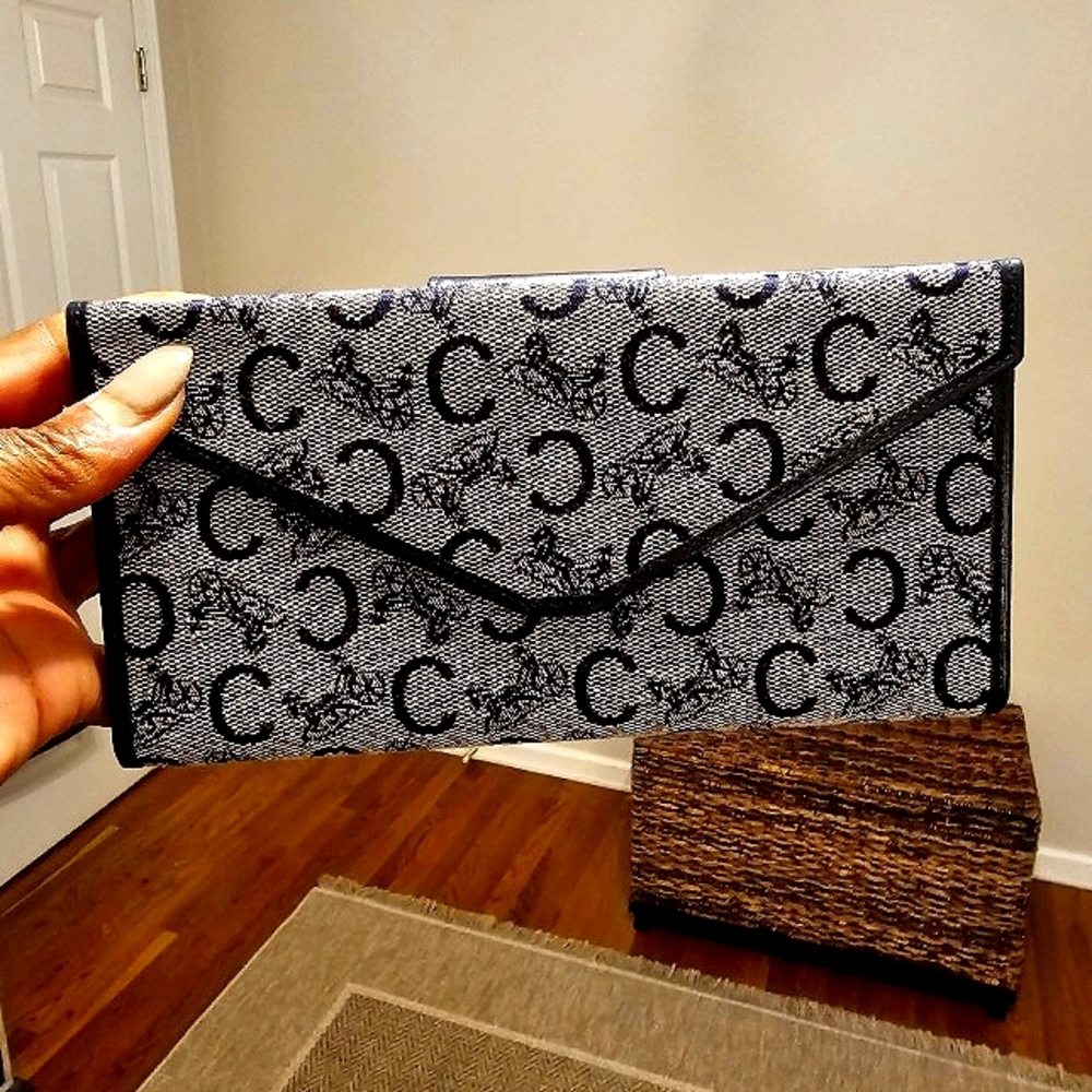Rare Vintage Celine Long Wallet
